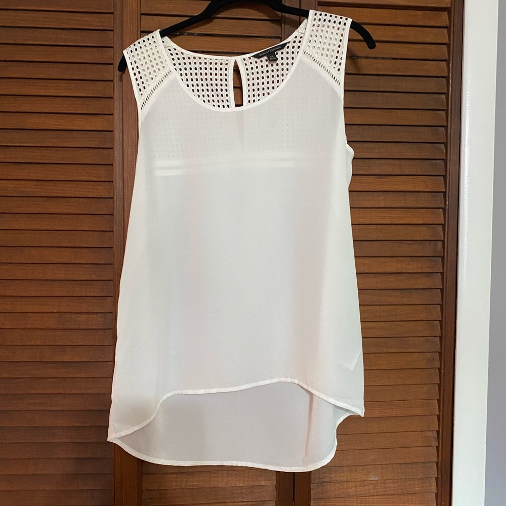 White Banana Republic tank top